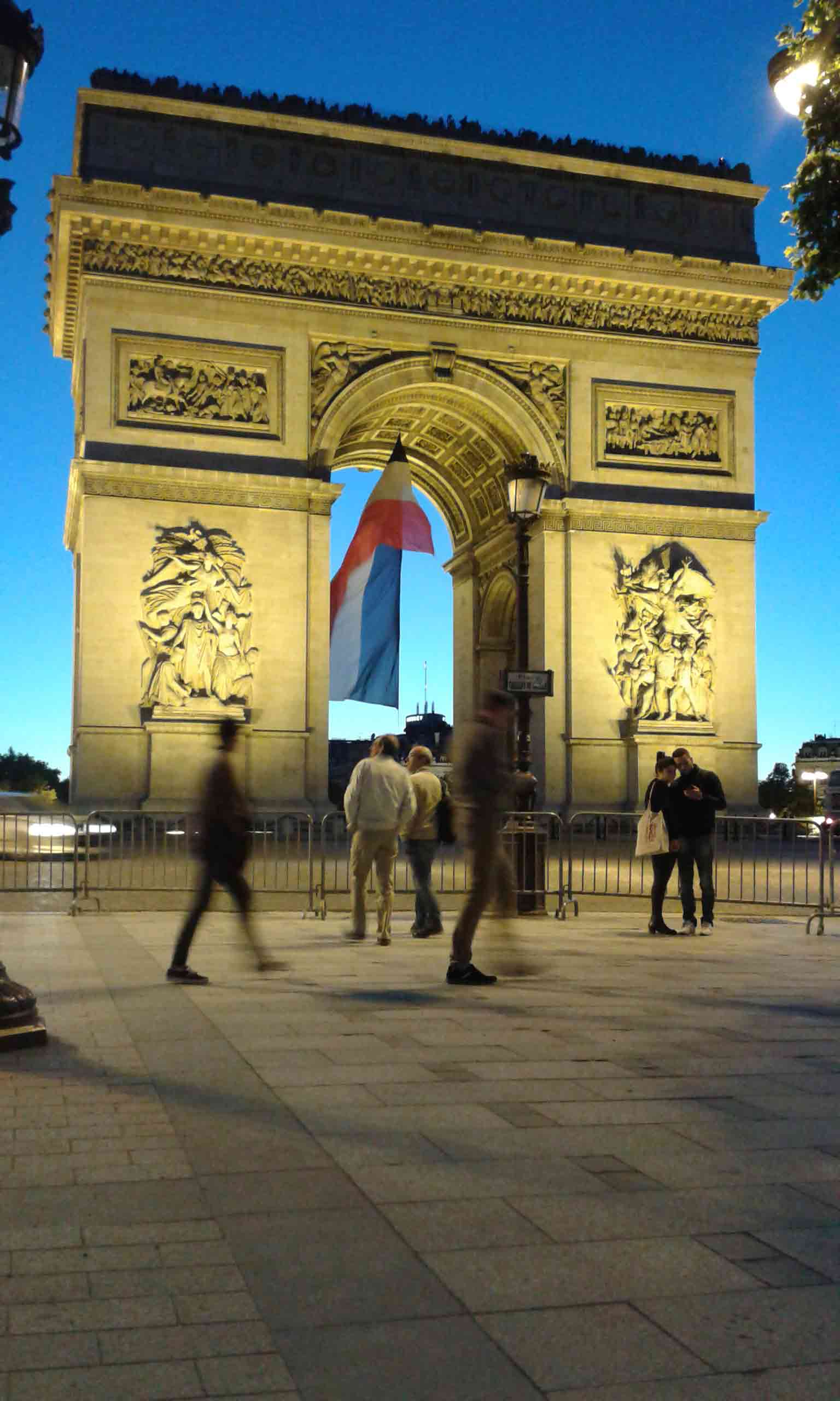 Arc de Triomphe - Studienfahrt Paris