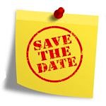 Save the date-Schriftzug