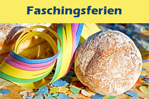 Zum Artikel "Öffnungszeiten Faschingsferien"